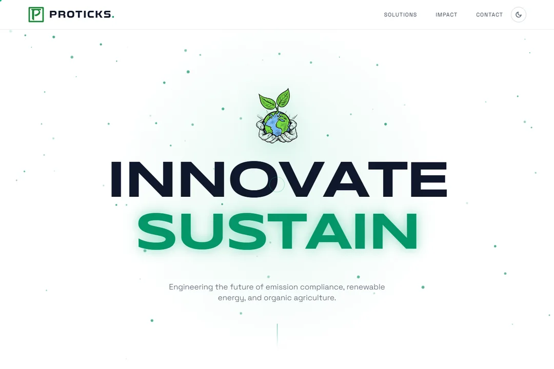 PROTICKS website preview
